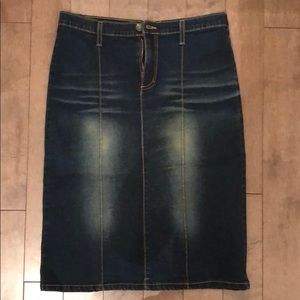 Jean Skirt